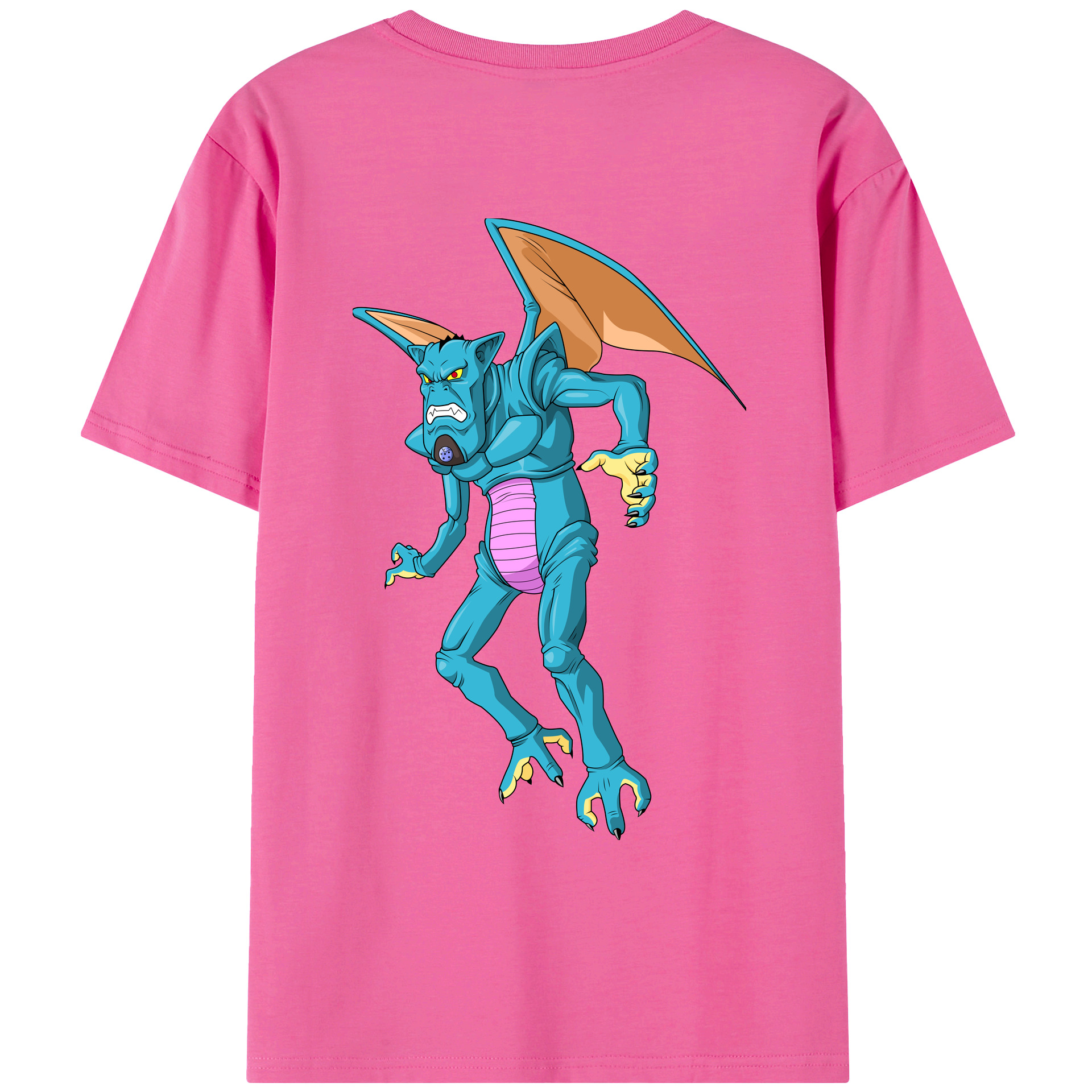 （画像用） ドラゴンボール DRAGON BALL レディース半袖Tシャツ(バックプリント)